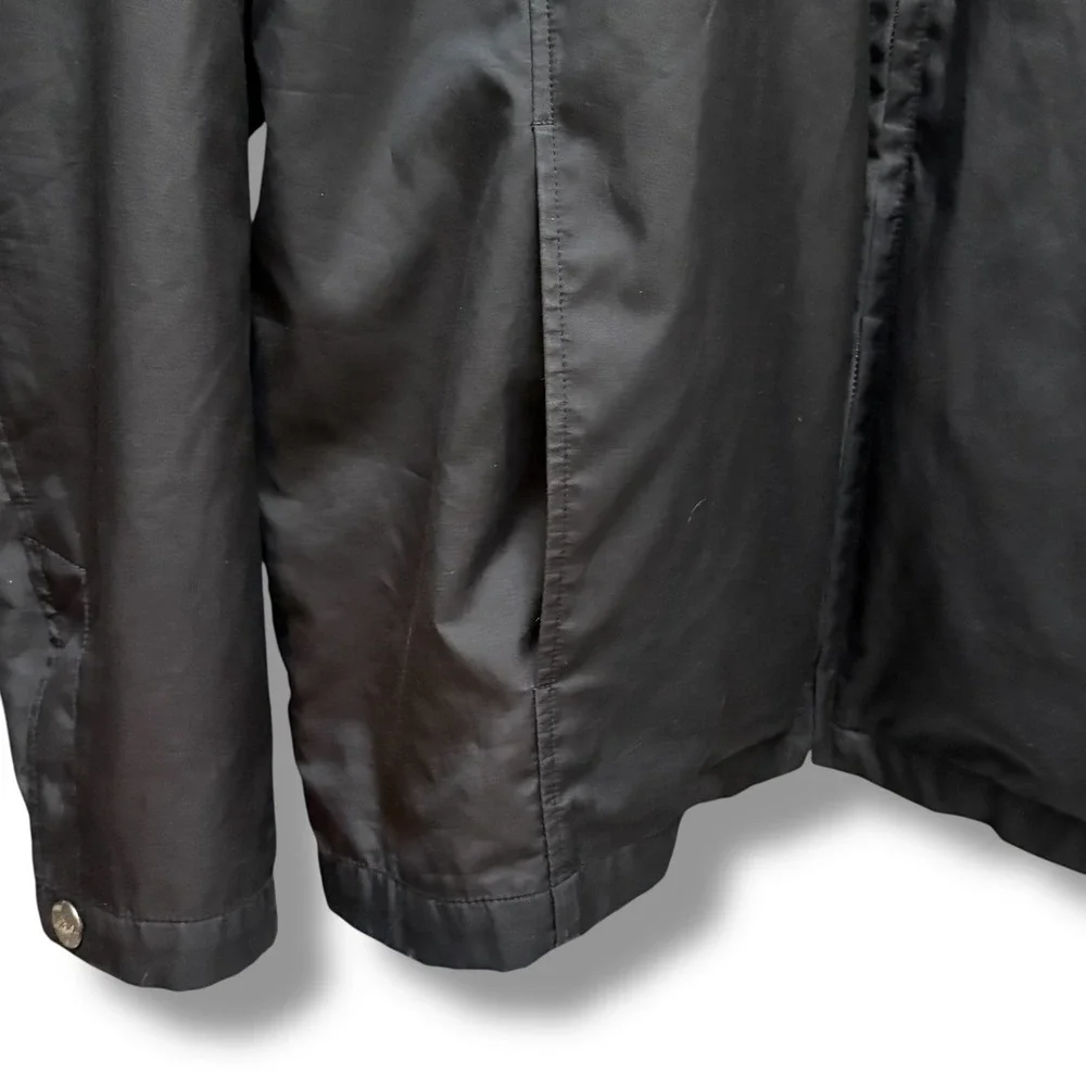 Bachrach Mens Black Full Zip‎ Lightweight Jacket Coat